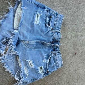 Zara denim shorts